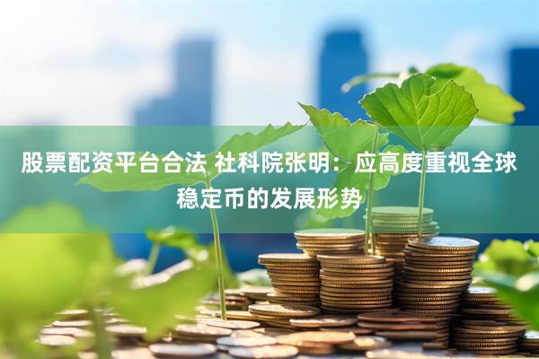 股票配资平台合法 社科院张明：应高度重视全球稳定币的发展形势