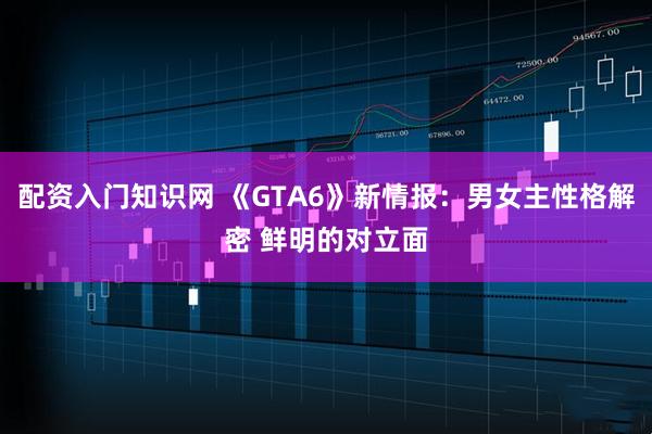 配资入门知识网 《GTA6》新情报：男女主性格解密 鲜明的对立面